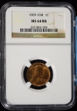 1909 VDB Lincoln Cent NGC MS-64 RB