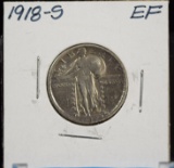 1918-S Standing Liberty Quarter EF