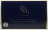 2012-S US Mint Eagle 2 Piece Proof Set