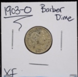 1903-O Barbe Dime XF