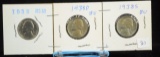 1938 Jefferson Nickels PDS
