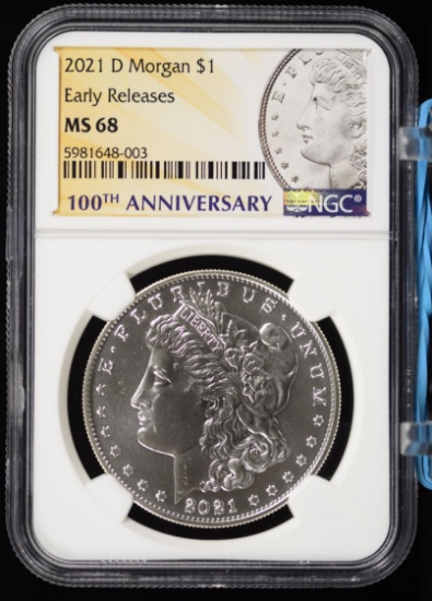 2021-D Morgan Commemorative NGC MS-68