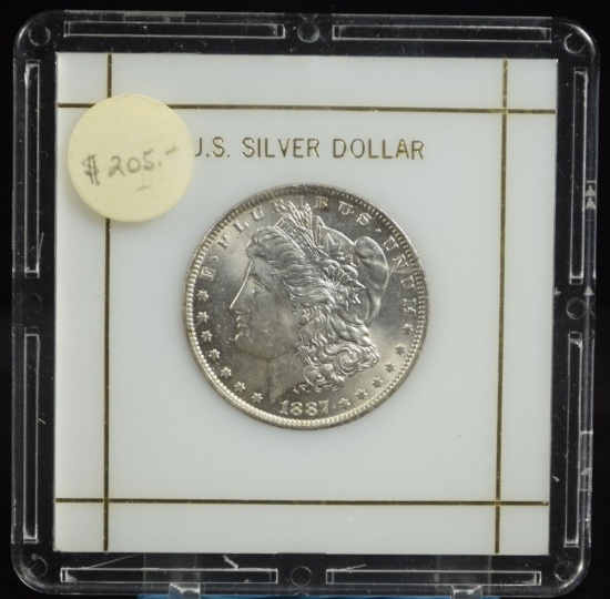 1887-O Morgan Dollar Choice BU