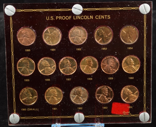 1950-64 Set of Choice/GEM Proof Red Lincoln Cents