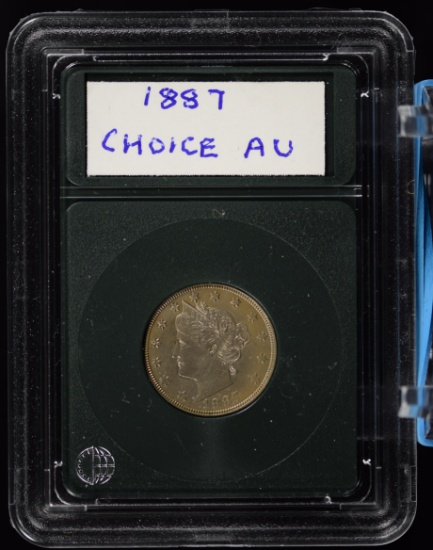 1887 V-Nickel Choice AU