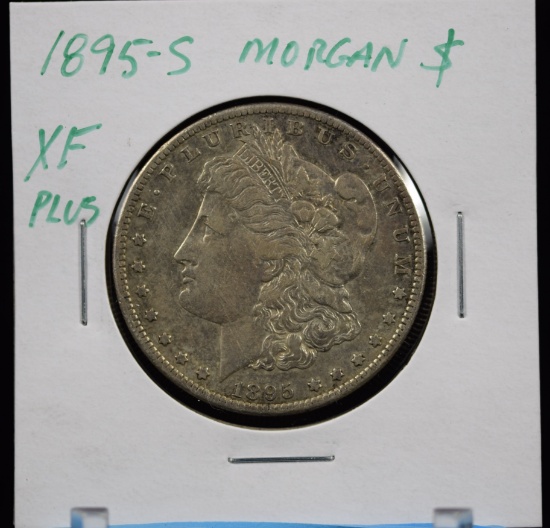 1895-S Morgan Dollar XF Plus