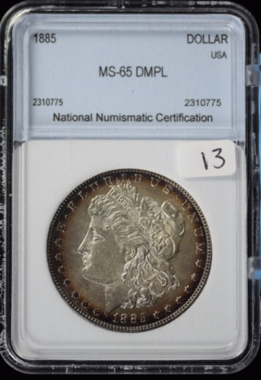 1885 Morgan Dollar NNC MS-65 DMPL