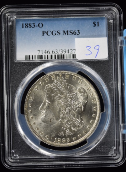 1883-O Morgan Dollar PCGS MS-63