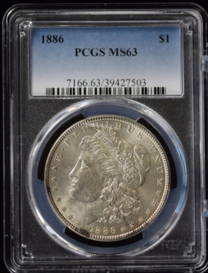 1886 Morgan Dollar PCGS MS-63