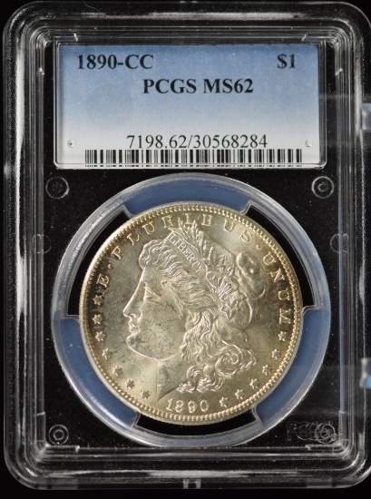 1890-CC Morgan Dollar PCGS MS-62