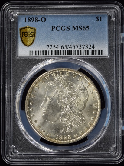 1898-O Morgan Dollar PCGS MS-65
