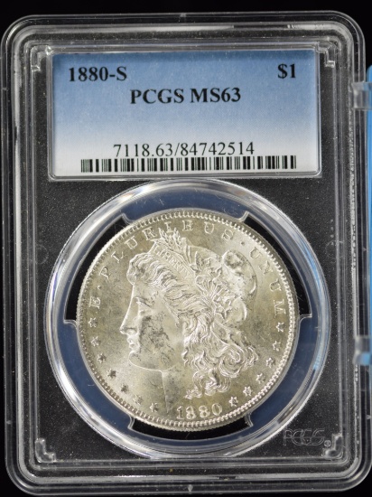 1880-S Morgan Dollar PCGS MS-63