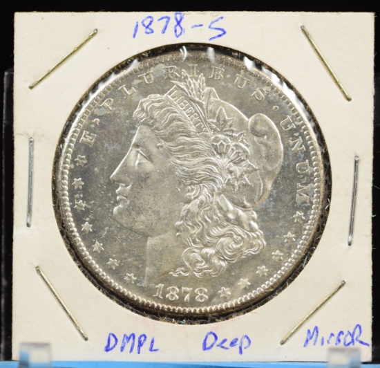 1878-S Morgan Dollar DMPL UNC