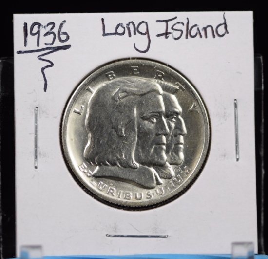 1936 Long Island Commem Half Dollar Nice