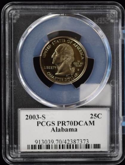 2003-S Alabama Quarter Proof PCGS Flag Special