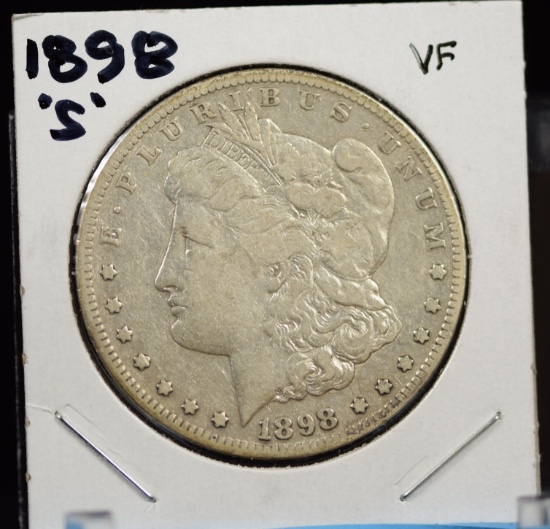 1898-S Morgan Dollar VF