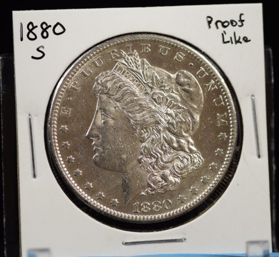 1880-S Morgan Dollar PL