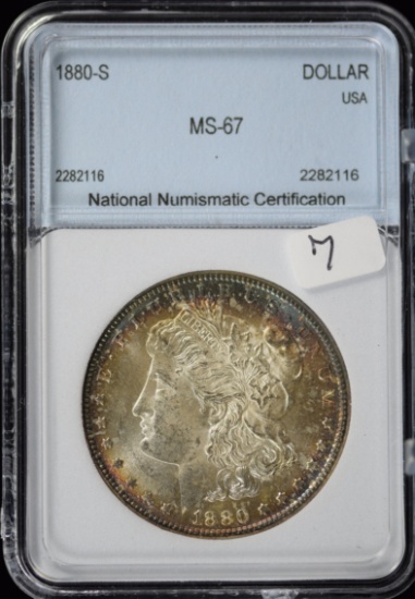 1880-S Morgan Dollar NNC MS-67