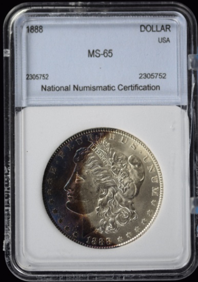 1888 Morgan Dollar NNC MS-65