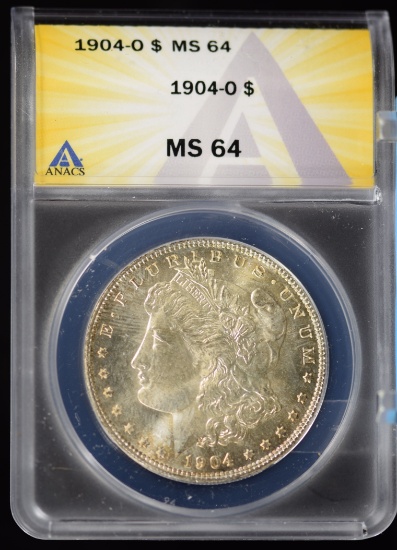 19094-O Morgan Dollar ANACS MS-64
