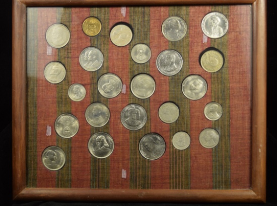 Thailand Modern Coin Display Frame
