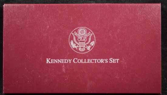 1998 Kennedy Collectors Set Silver Half & Dollar COA