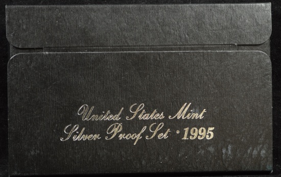 US Mint Silver Proof Set 1995
