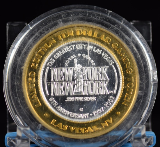 New York NY Limited Edition Proof Anniversary