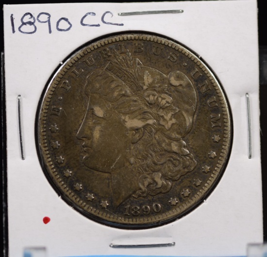 1890-CC Morgan Dollar