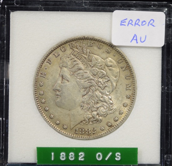 1882-O/S Morgan Dollar