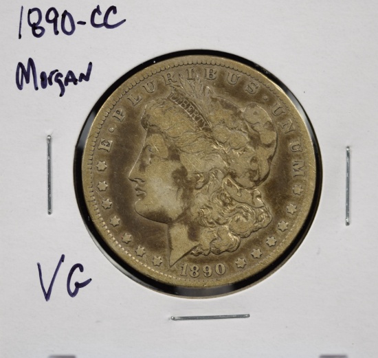 1890-CC Morgan Dollar VG