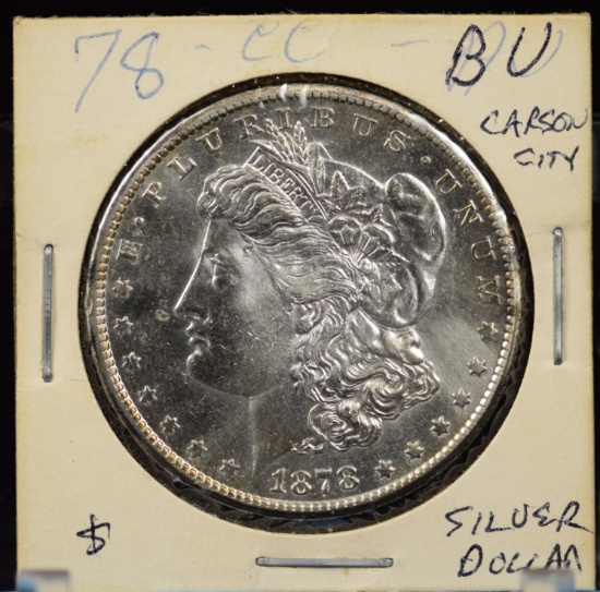 1878-CC Morgan Dollar BU