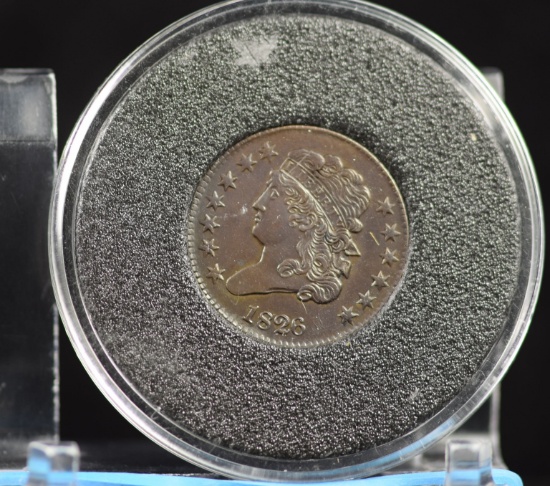 1826 Half Cent Uncirculated Beautiful