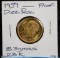 1959 Gold Proof Diez Peso 8.36 grams 22k