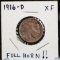1916-D Buffalo Nickel XF Full Horn