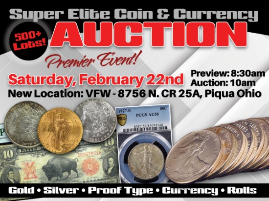 Super Elite Coin & Currency Auction