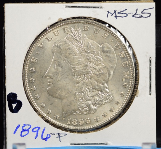 1896 Morgan Dollar MS65 B