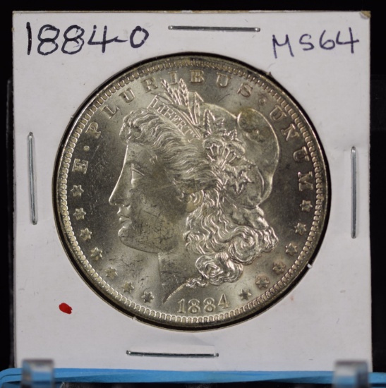 1884-O Morgan Dollar MS64