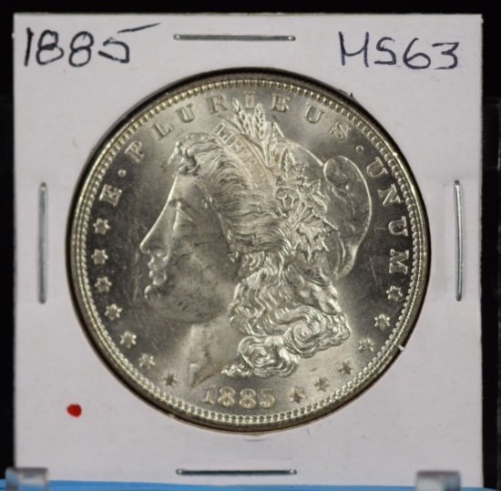 1885 Morgan Dollar MS63