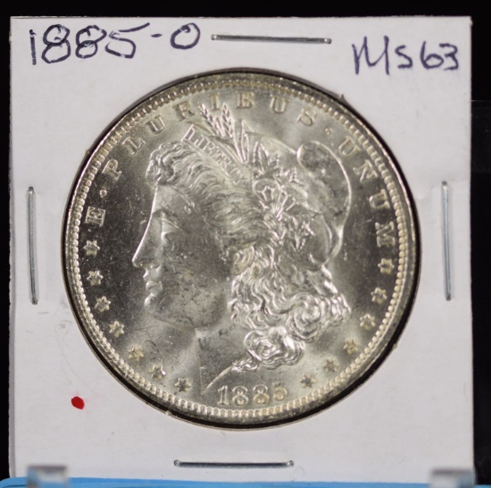 1885-O Morgan Dollar MS63