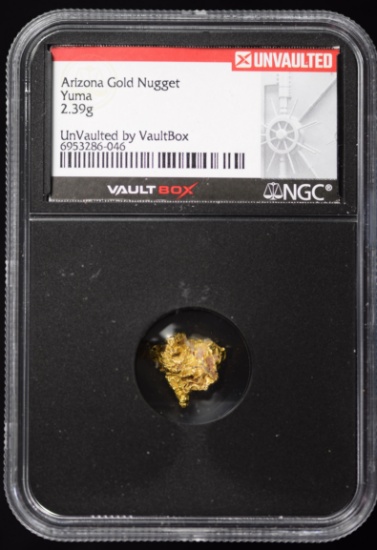 Arizona Gold Nugget NGCX 2.39 grams