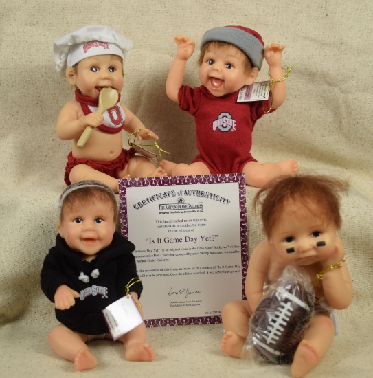 Ohio State Hand Crafted Resin Figures Limit Editions