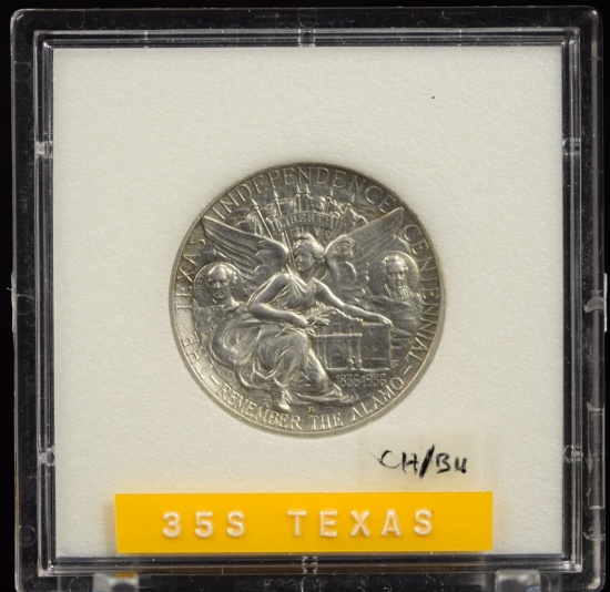 1935-S Texas Commem Half Dollar CH/BU