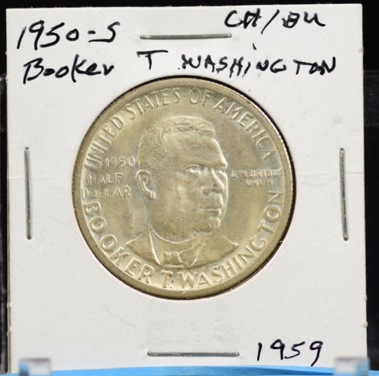 1950-S BTW Commen Half Dollar CH/BU