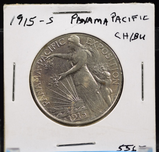 1915-S Panama Pacific Commen Half Dollar CH/BU