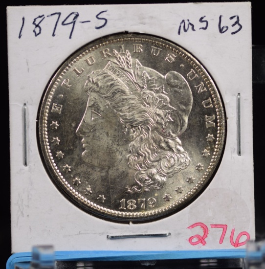 1879-S Morgan Dollar MS63