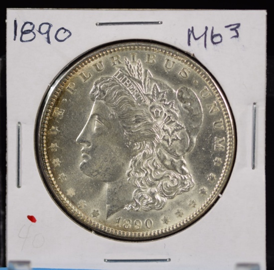1890 Morgan Dollar MS63
