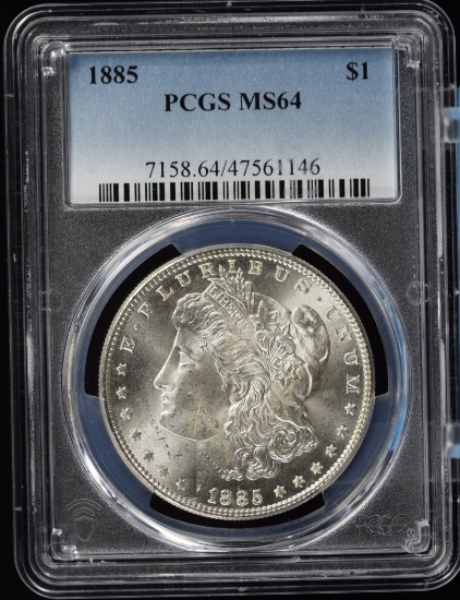 1885 Morgan Dollar PCGS MS-64 46