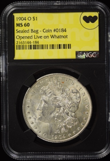 1904-O Morgan Dollar NGC-60 84 What Not