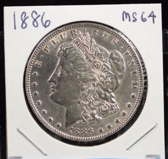 1886 Morgan Dollar MS64
